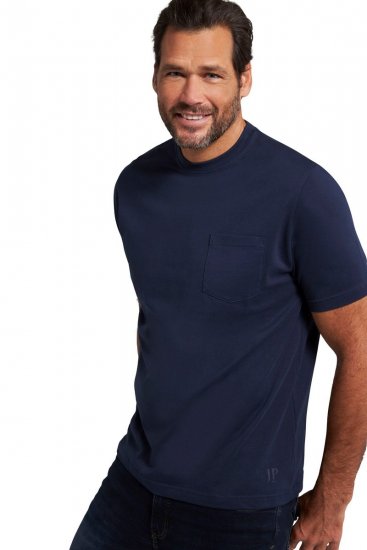 JP1880 799997 Rinnataskuga T-särk Öösinine - T-särgid - Suured T-särgid 2XL – 14XL