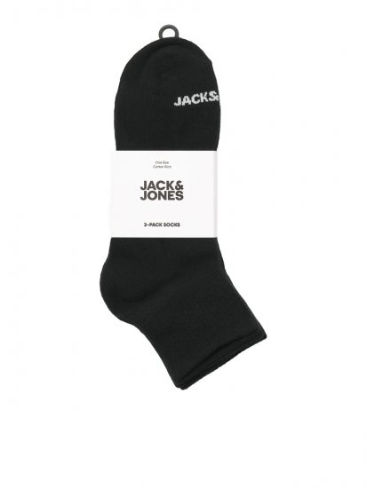 Jack & Jones Luca Tennisesokid Must 3 paari - Aluspesu ja ujumisriided - Aluspesu 2XL-8XL