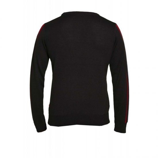 D555 Orlando Sweater Black - Sviitrid ja dressipluusid - Meeste suured kapuutsiga jakid suurustes 2XL – 14XL