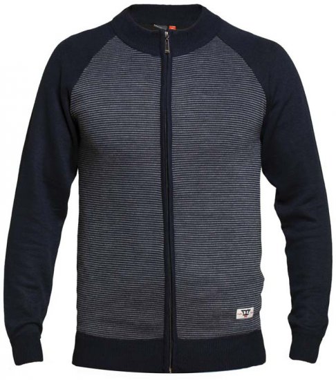 D555 Tanner Sweater Navy - Sviitrid ja dressipluusid - Meeste suured kapuutsiga jakid suurustes 2XL – 14XL