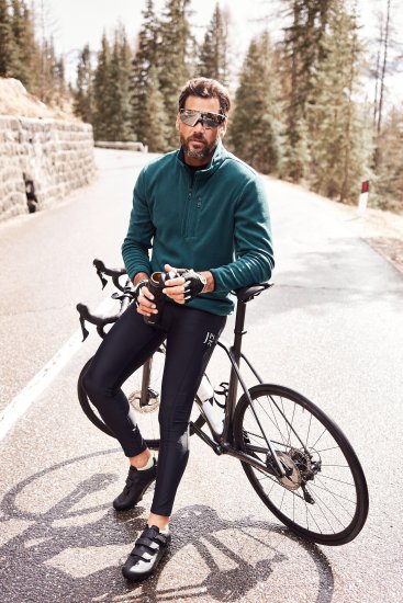 JP1880 Jay-Pi Cycling Pants Black - Spordiriided & outdoor - Suured suurused meeste spordiriided