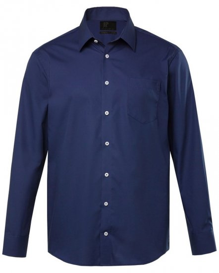 JP1880 Shirt Business Long Sleeve Navy - Särgid - Meeste suured särgid 2XL – 8XL