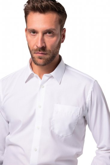 JP1880 804890 Pika varrukaga triikimisvaba Business-särk Valge TALL - TALL särgid - TALL särgid pikkadele meestele