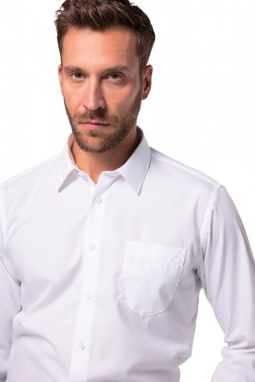 JP1880 804890 Pika varrukaga triikimisvaba Business-särk Valge - Särgid - Meeste suured särgid 2XL – 8XL