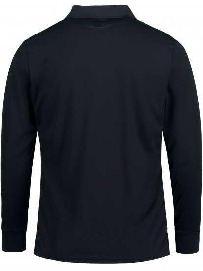 JP1880 Jay-Pi QuickDry Long Sleeve Golf Polo Shirt Black - Spordiriided & outdoor - Suured suurused meeste spordiriided
