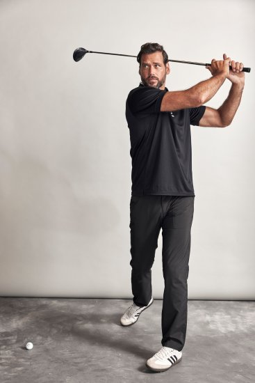 JP1880 Jay-Pi Golf Polo Shirt Black - Spordiriided & outdoor - Suured suurused meeste spordiriided