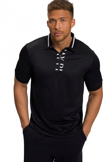 JP1880 Jay-Pi Golf Polo Shirt Black - Spordiriided & outdoor - Suured suurused meeste spordiriided
