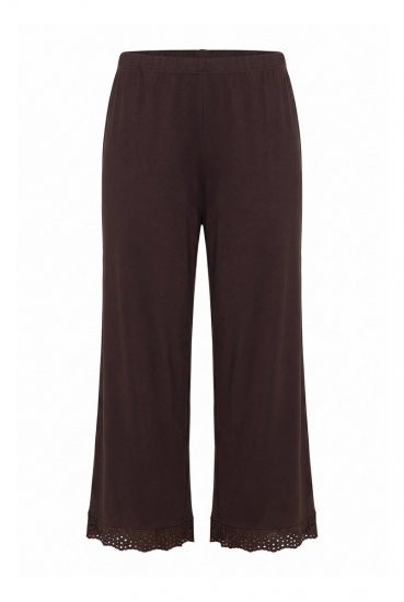 Ulla Popken 806944 Lühikeste varrukatega pidžaama Pruun - Pidžaama/Loungewear - 