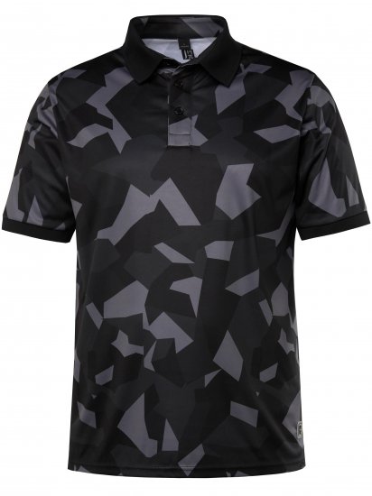 Jay-Pi QuickDry Golf Polo Shirt Camouflage Black - Spordiriided & outdoor - Suured suurused meeste spordiriided