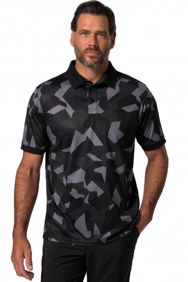 Jay-Pi QuickDry Golf Polo Shirt Camouflage Black - Spordiriided & outdoor - Suured suurused meeste spordiriided