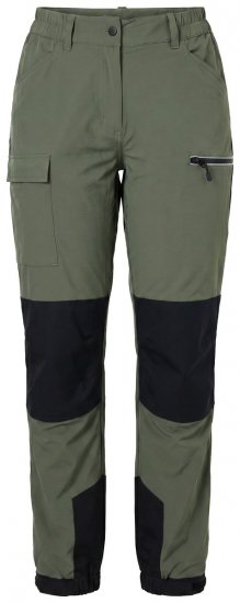 Ulla Popken 807803 Helkuritega HYPRAR matkapüksid Oliivroheline - Outdoor - 