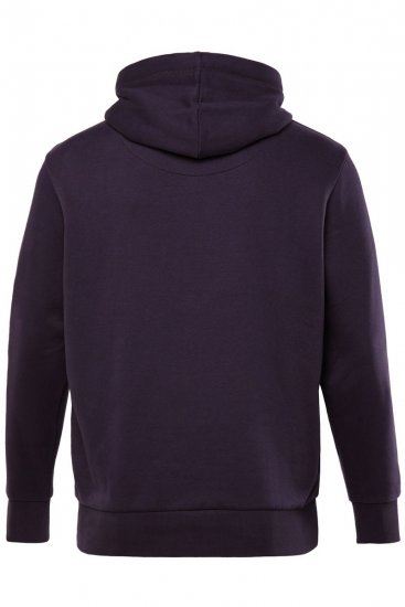 JAY-PI Hoodie with Soft Brushed Interior Purple - Sviitrid ja dressipluusid - Meeste suured kapuutsiga jakid suurustes 2XL – 14XL