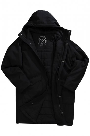 JP1880 Parka Warm Sleeves with Windcuffs Black - Jakid ja joped - Joped, suured suurused: 2XL – 12XL