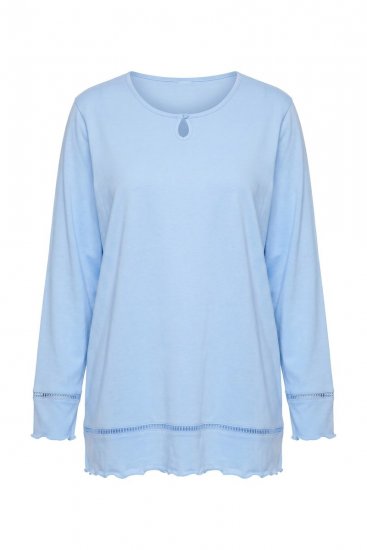 Ulla Popken 810592 Pitsiga pidžaama Helesinine - Pidžaama/Loungewear - 