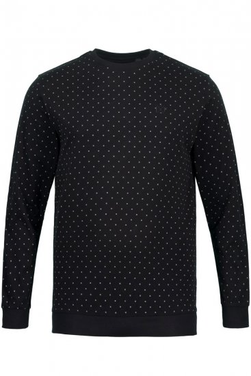 JP1880 Two-piece Pyjamas Long Sleeve and Long Trousers Black - Aluspesu ja ujumisriided - Aluspesu 2XL-8XL