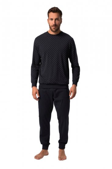 JP1880 Pyjamas Two-piece Long Sleeve and Long Trousers Navy - Aluspesu ja ujumisriided - Aluspesu 2XL-8XL