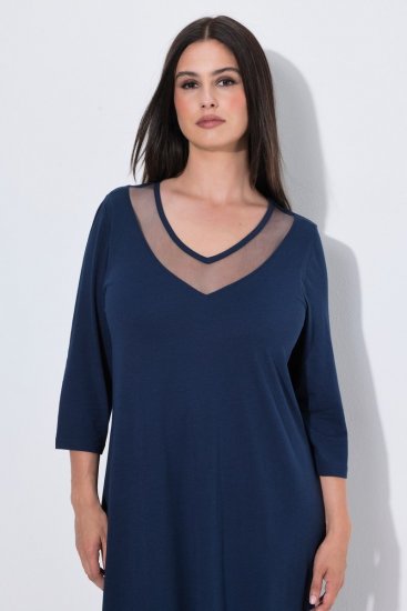 Ulla Popken 815333 Öösärk Tumesinine - Öösärgid - 