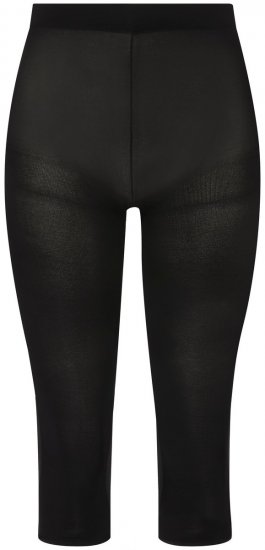 Ulla Popken 815580 Hõõrdumiskaitsega 3/4 sukkretuusid 80 den Must - Sukkpüksid & sokid - 