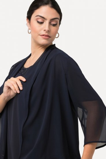 Ulla Popken 817211 Jakk Tumesinine - Joped - Suured naiste jakid