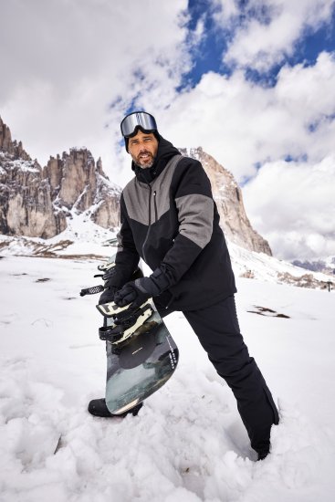 Jay-Pi Ski Jacket Functional Waterproof Windproof Black - Suusariided - 