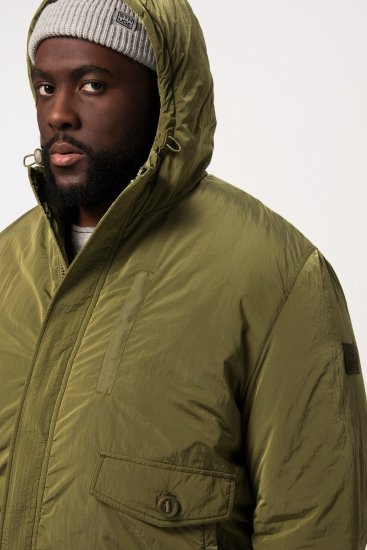 STHUGE Bomber Jacket With Hood Green - Jakid ja joped - Joped, suured suurused: 2XL – 12XL