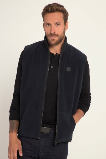 JP1880 Fleece Gilet Stomach Fit Navy - Jakid ja joped - Joped, suured suurused: 2XL – 12XL