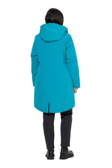 Ulla Popken 821495 Funktsionaalne mantel Türkiis - Mantlid - Naiste mantlid suurtes suurustes