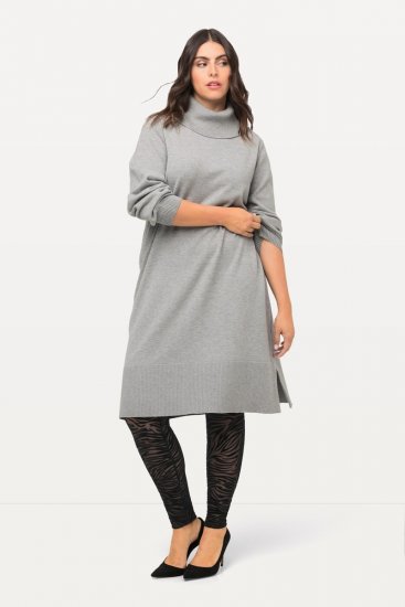 Ulla Popken 822286 Loomamustrilised sukkretuusid Must - Sukkpüksid & sokid - 