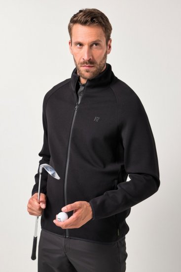 JAY-PI FLEXNAMIC® Golf Sweat Jacket with Zipper Black - Spordiriided & outdoor - Suured suurused meeste spordiriided