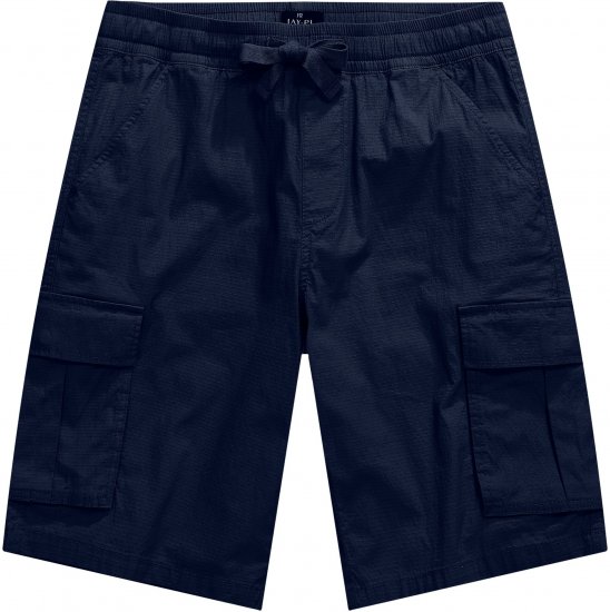 JP1880 Jay-Pi Flexnamic Bermuda Cargo Shorts Navy Blue - Spordiriided & Outdoor - Suured suurused meeste spordiriided