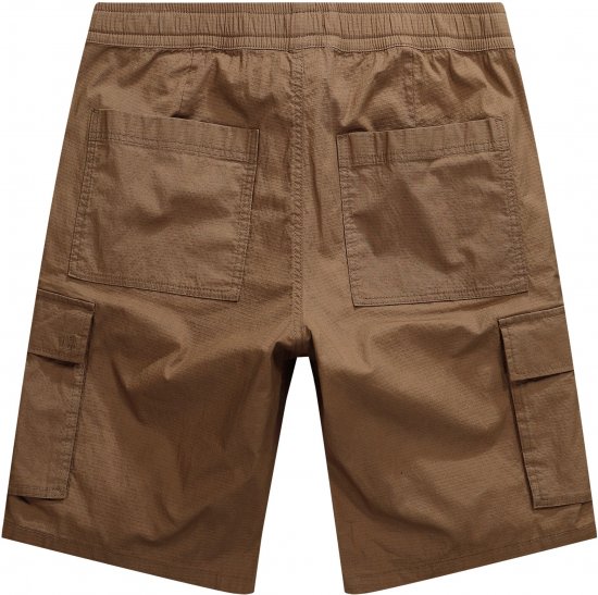 JP1880 Jay-Pi Flexnamic Bermuda Cargo Shorts Copper Brown - Spordiriided & outdoor - Suured suurused meeste spordiriided
