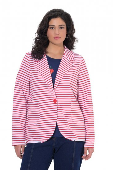 Ulla Popken 824355 Jersey-pintsak Korall - Pintsakud - Pintsakud naistele suurtes suurustes