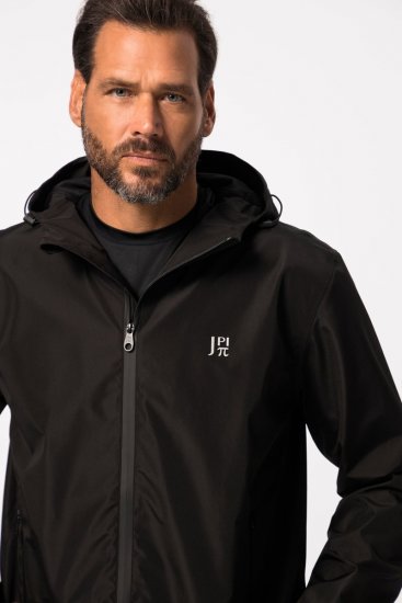 Jay-Pi 825611 Vihmajope teibitud õmblustega Must - Jakid ja joped - Joped, suured suurused: 2XL – 12XL