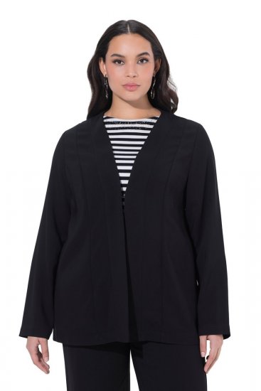 Ulla Popken 825828 Jakk Must - Joped - Suured naiste jakid