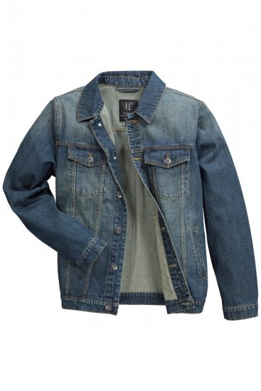 JP1880 Denim Jacket Dark Blue Denim - Jakid ja joped - Joped, suured suurused: 2XL – 12XL