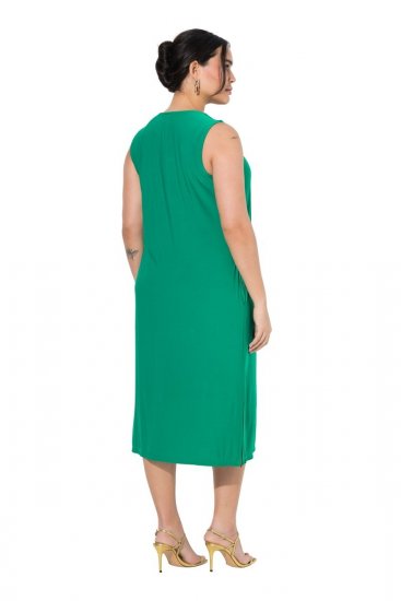 Ulla Popken 827908 Varrukateta jersey-kleit Roheline - Trikookleidid - 