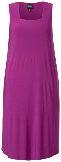 Ulla Popken 827908 Varrukateta jersey-kleit Lilla - Trikookleidid - 