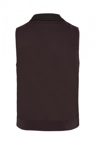 JP1880 828736 Kootud seljaosaga tweed-vest Tumepruun - Ülikonnad ja pintsakud - Ülikonnad suured suurused