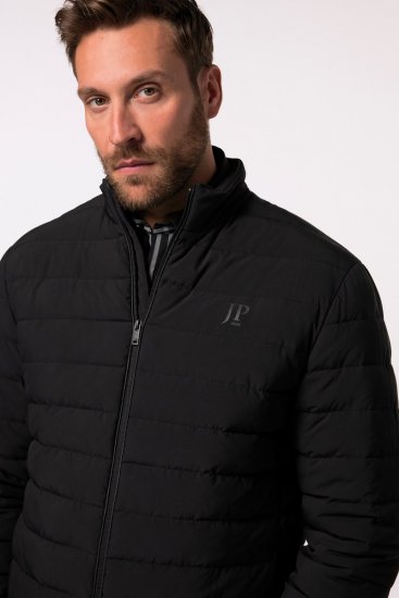 JP1880 Jacket Quilted Stand-up Collar Black - Jakid ja joped - Joped, suured suurused: 2XL – 12XL