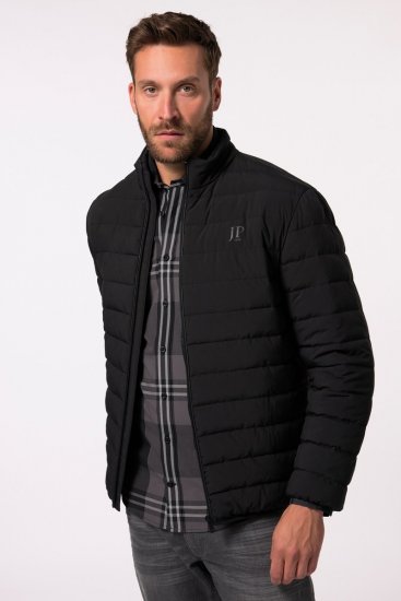 JP1880 Jacket Quilted Stand-up Collar Black - Jakid ja joped - Joped, suured suurused: 2XL – 12XL