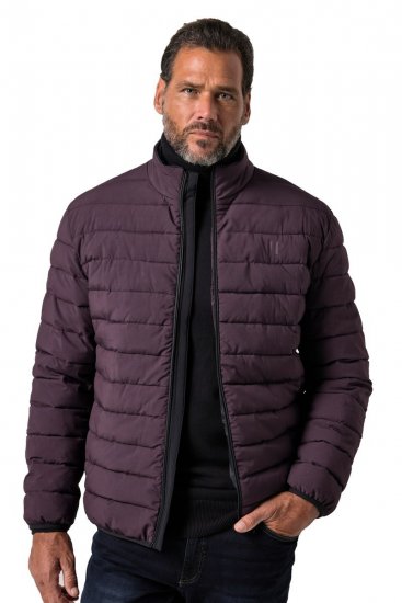 JP1880 828991 Tepitud jope püstkraega Ploomivärvi - Jakid ja joped - Joped, suured suurused: 2XL – 12XL