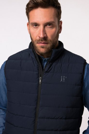 JP1880 Quilted Vest Techno Down Padding Navy - Jakid ja joped - Joped, suured suurused: 2XL – 12XL