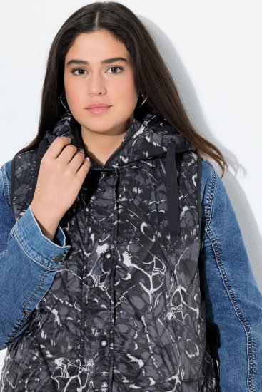 Ulla Popken 829120 Ilmastikukindel vest Antratsiit - Vestid - 