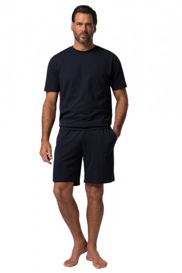 JP1880 829513 Pidžaama lühike mudel bellyfit Tumesinine - Aluspesu ja ujumisriided - Aluspesu 2XL-8XL