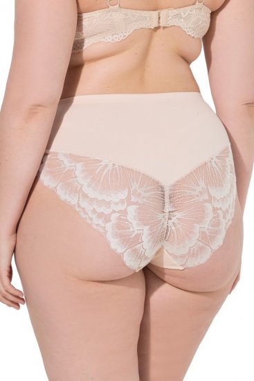 Ulla Popken 830094 Pitsiga aluspüksid 2 tk Beež - Aluspüksid - 