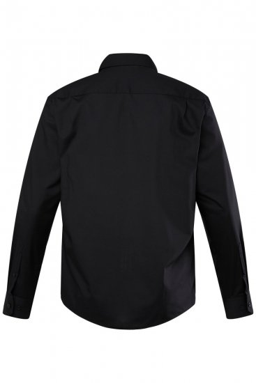 Men+ 753 Pika varrukaga Business-särk klassikalise kraega Must - Särgid - Meeste suured särgid 2XL – 8XL