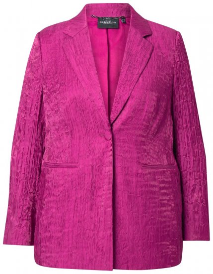 Ulla Popken 830767 Kortsus struktuuriga pintsak Magenta - Pintsakud - Pintsakud naistele suurtes suurustes