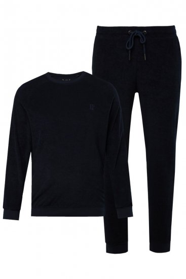 JP1880 Pyjamas Two-piece Belly Fit Dark Navy - Aluspesu ja ujumisriided - Aluspesu 2XL-8XL