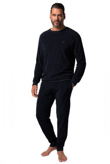 JP1880 Pyjamas Two-piece Belly Fit Dark Navy - Aluspesu ja ujumisriided - Aluspesu 2XL-8XL