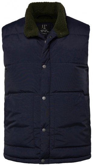 JP1880 831193 Vest teddyvoodriga Tumesinine - Jakid ja joped - Joped, suured suurused: 2XL – 12XL